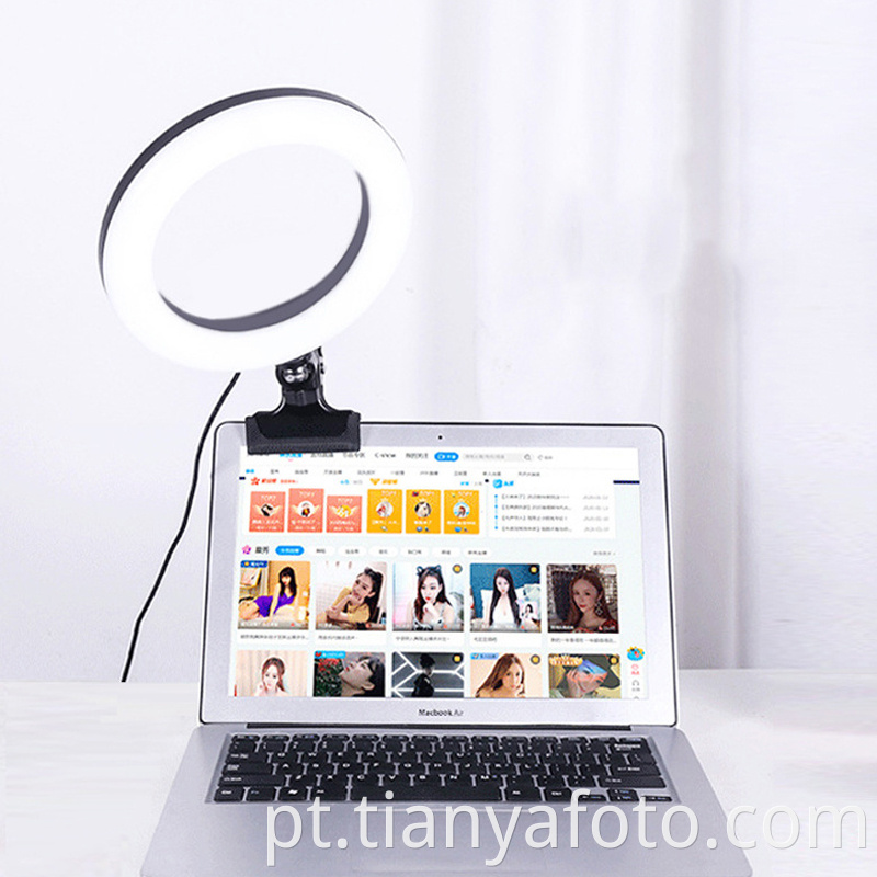 6" Led Desktop Ring Light